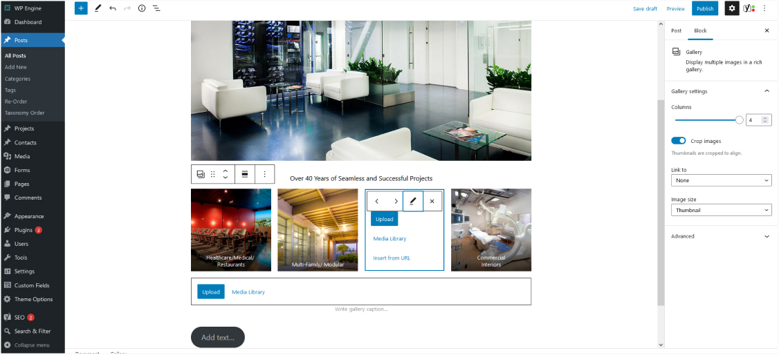 Wordpress Sample Unorganized Backend