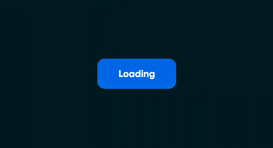 Simple Animation Of A &Quot;Loading&Quot; Button Moving Up And Down The Solid Black Background Graphic 