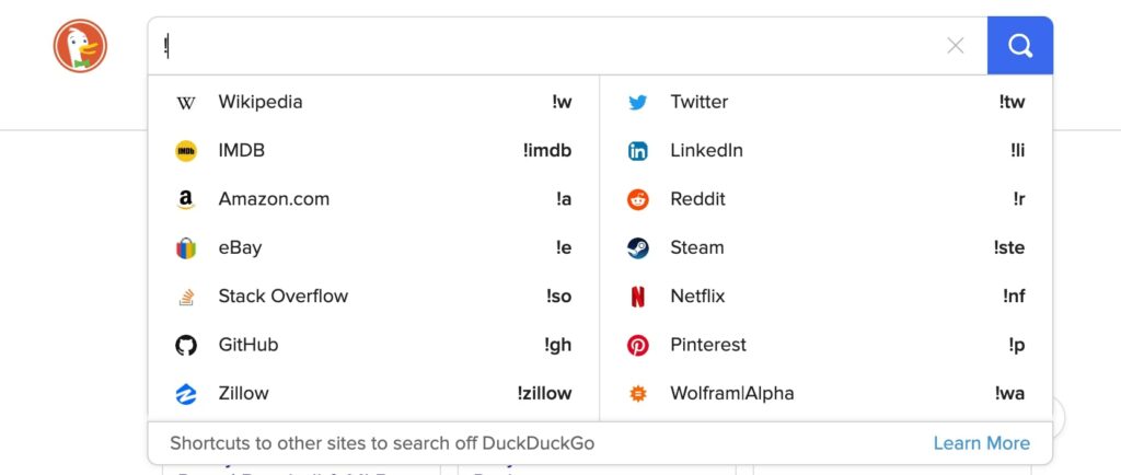 Duckduckgo Review: Is Privacy Still In Demand? 38 Duckduckgo Bangs