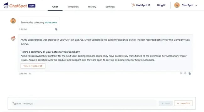 The 8 Best Conversational Ai For Service 69 Conversational Ai Tool Chatspot For Customer Service Teams By Hubspot.