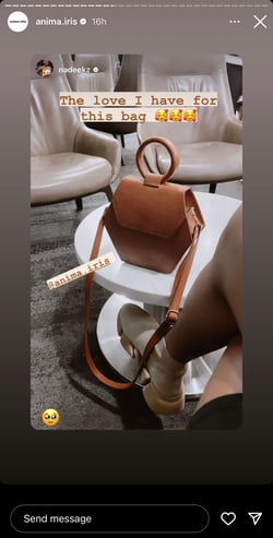 Instagram Story Idea Customer Spotlight.