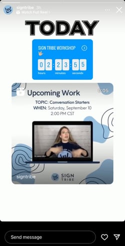 Instagram Story Idea Countdown