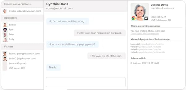 The 14 Best Live Chat Apps For Customer Service &Amp; Support 39 Olark Live Chat App From The Agent'S View