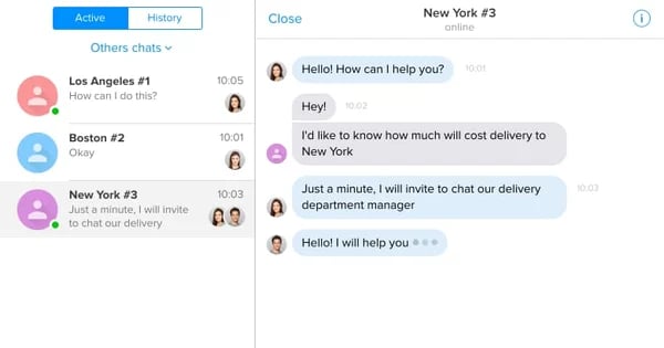 The 14 Best Live Chat Apps For Customer Service &Amp; Support 40 Chaport Chat App Demonstration From Chaport'S Website