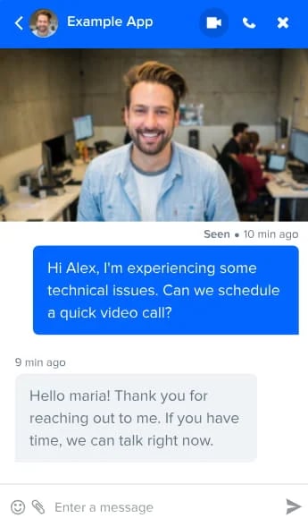 The 14 Best Live Chat Apps For Customer Service &Amp; Support 43 Live Chat App Demonstration For Acquire