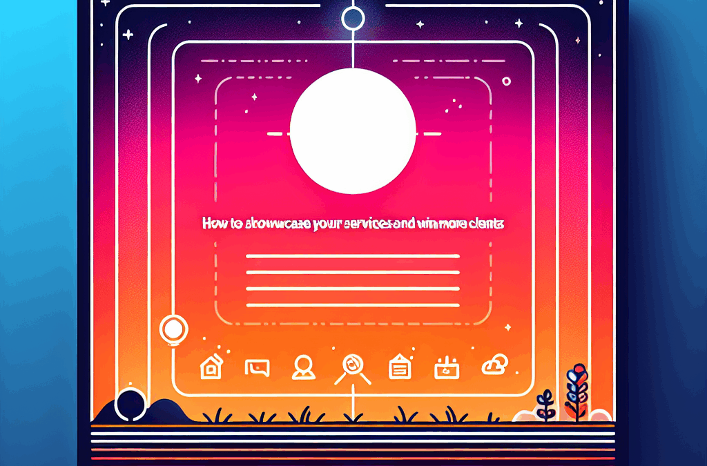 How to Showcase Your Services Online and Win More Clients