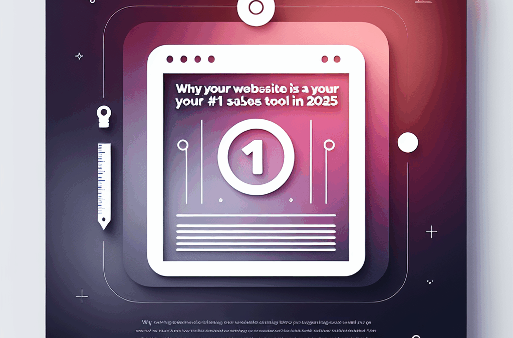 Why Your Website is Your #1 Sales Tool in 2025