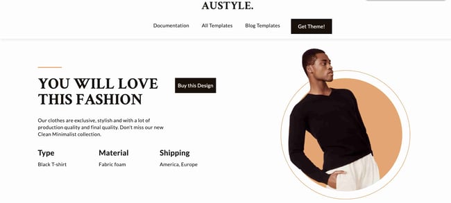 Austyle Creative Website Templates 