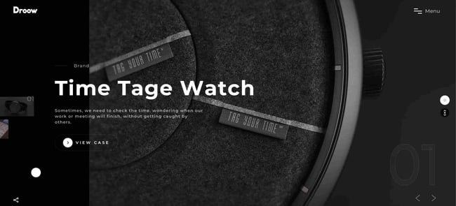Droow Creative Website Templates Home Page 