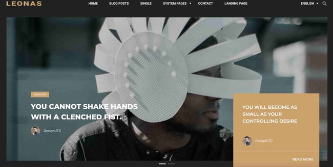Leonas Creative Website Templates 