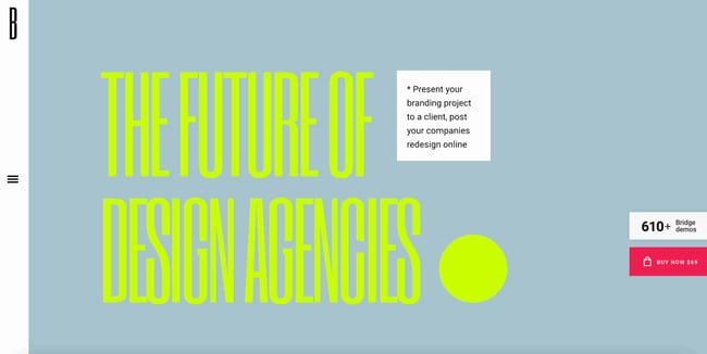Bridge Creative Website Templates Home Page 