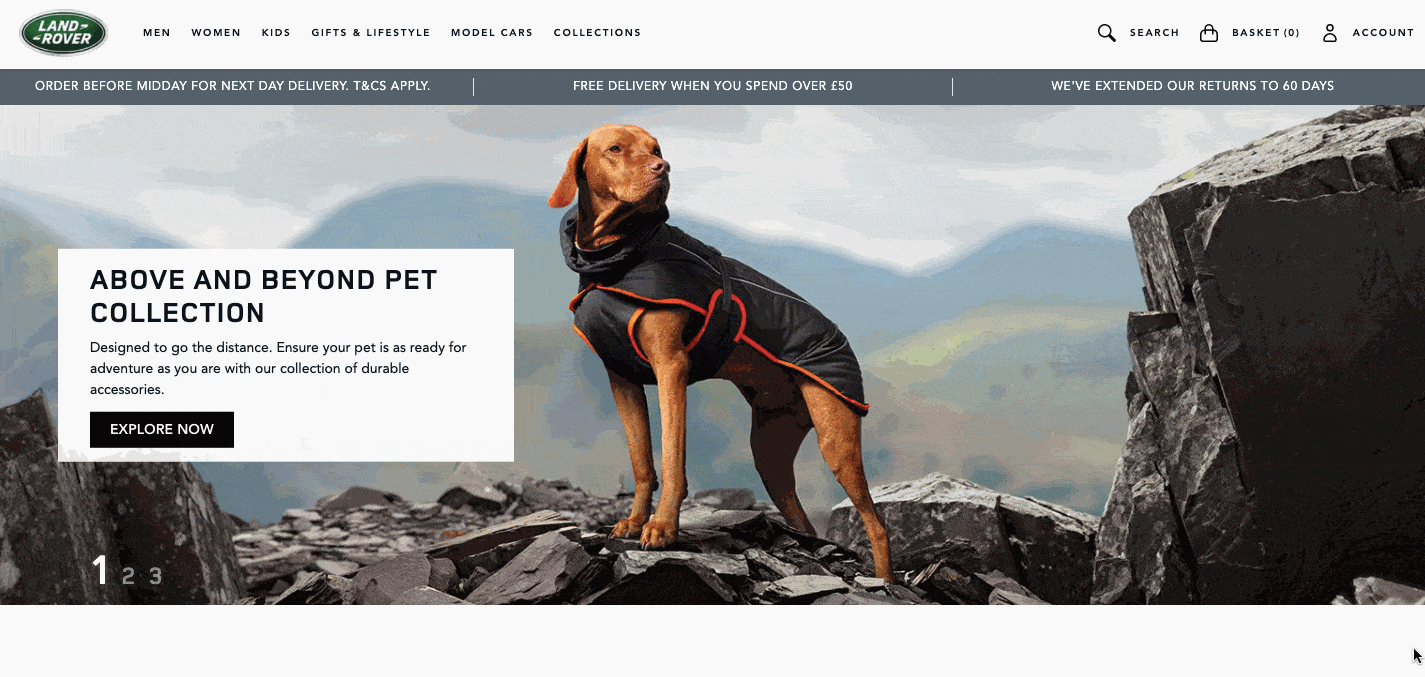 Landrover Site Built With The Wordpress Cms Alternative Magento