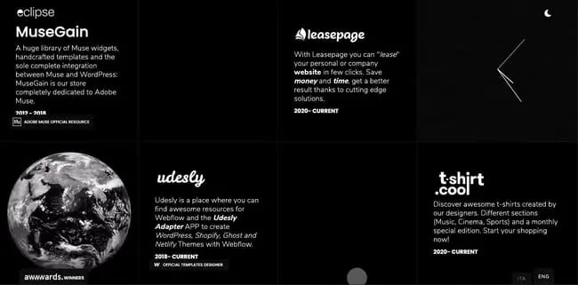 Eclipse Agency Website Built With Wordpress Cms Alternative Webflow