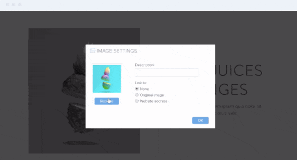 Creating And Customizing Two Pages In Webnode Editor