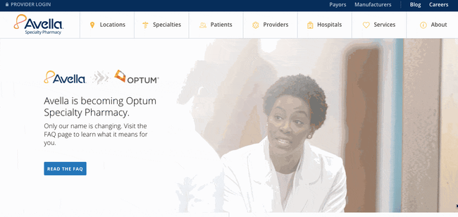 Avella Site Built With Wordpress Alternative Cms Hub-Min